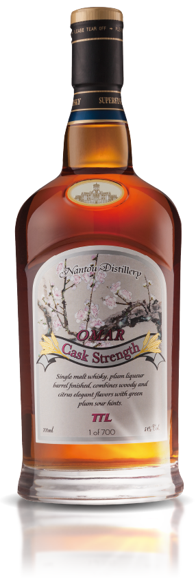 OMAR Cask Strength Single Malt Whisky (Plum Liqueur Barrel Finished)