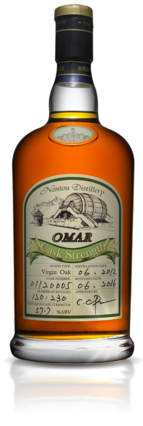 OMAR Cask Strength Single Malt Whisky (Virgin Oak)